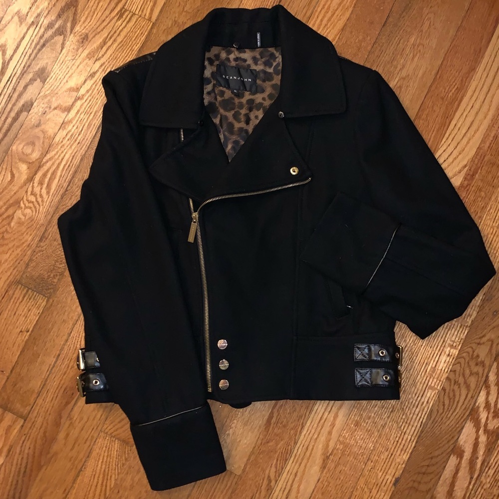 Sean John Black and Gold Jacket